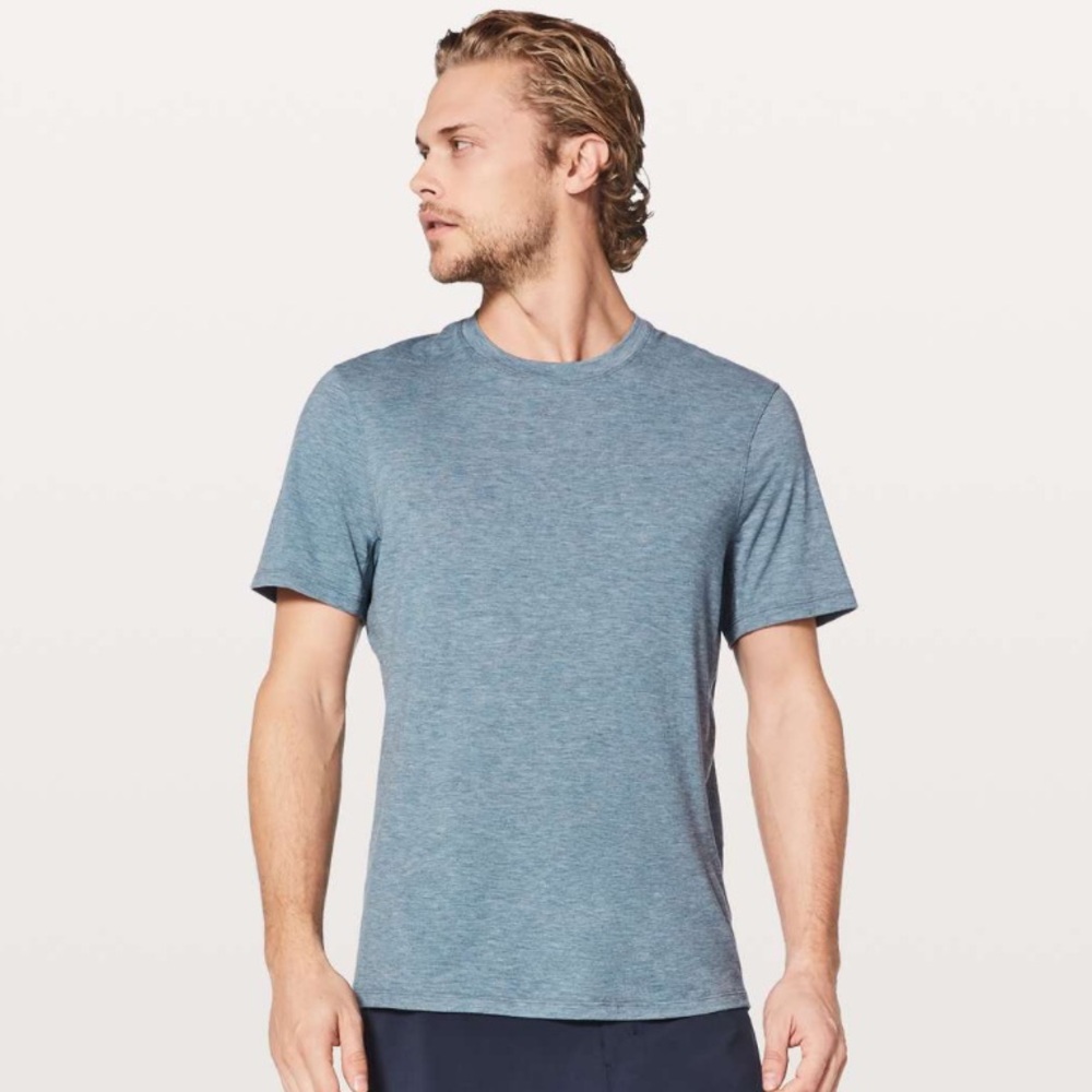 Lululemon Blue Somatic Aero Short Sleeve